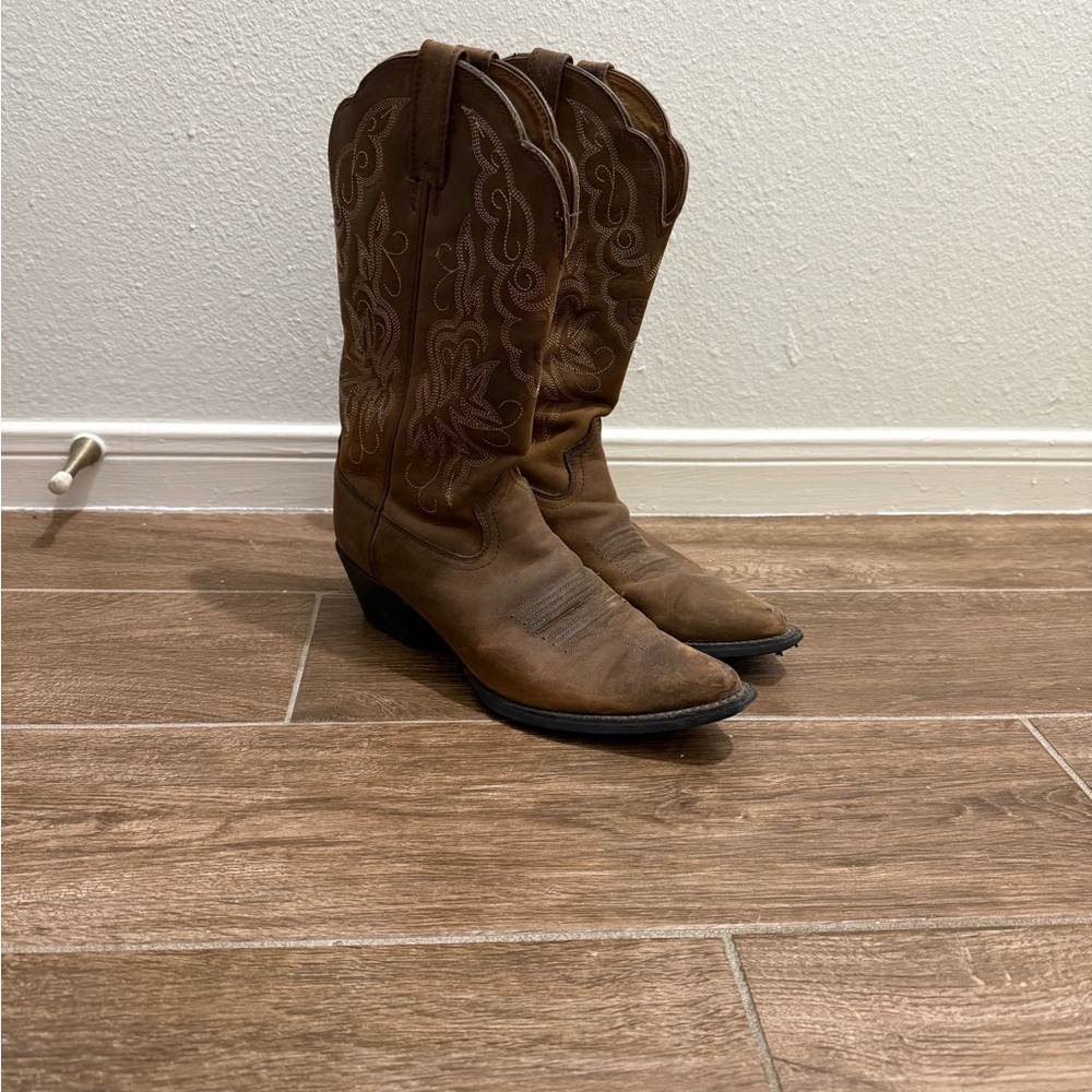 Ariat Dark Brown Leather Boots